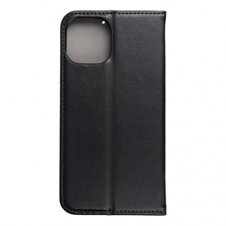 Apple iPhone 15 Wallet Cases Smart Magneto book Black 