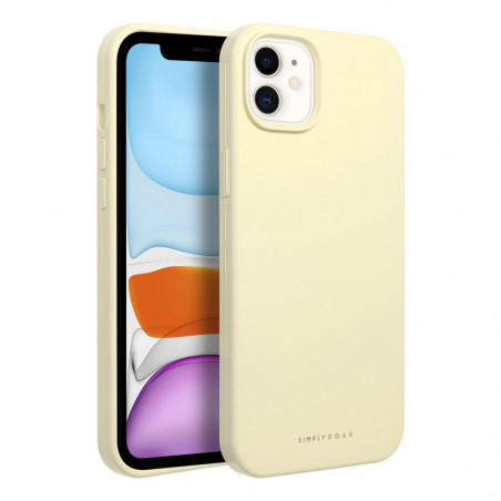 Apple iPhone 11 Case Roar Cloud-Skin Light yellow