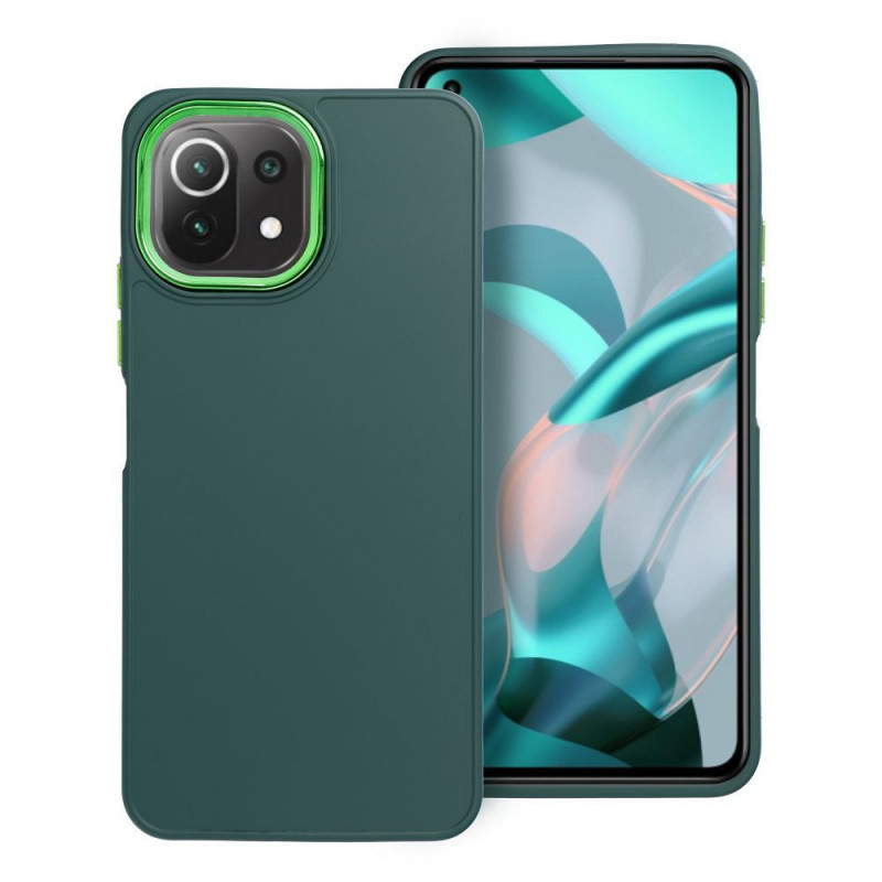 XIAOMI Mi 11 Lite Case FRAME Elegant  Green 