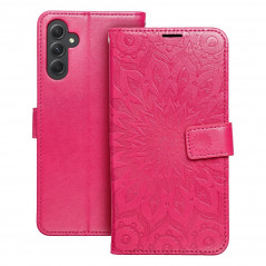 Samsung Galaxy A14 LTE Wallet Cases MEZZO Book Mandala  Magenta 