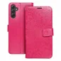 Samsung Galaxy A14 5G Wallet Cases MEZZO Book Mandala  Magenta 