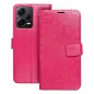 XIAOMI Redmi Note 12 Pro 5G Wallet Cases MEZZO Book Mandala  Magenta 