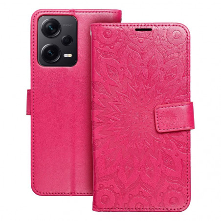 XIAOMI Redmi Note 12 Pro Plus 5G Wallet Cases MEZZO Book Mandala  Magenta