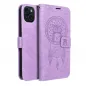 Apple iPhone 15 Plus Wallet Cases MEZZO Book Dreamcatcher  Purple 