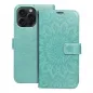 Apple iPhone 15 Pro Max Wallet Cases MEZZO Book Mandala  Green 