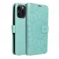 Apple iPhone 15 Pro Max Wallet Cases MEZZO Book Mandala  Green 