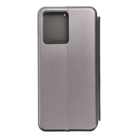 XIAOMI Redmi Note 12 4G Wallet Cases Book Elegance Elegant  Grey 