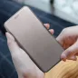 XIAOMI Redmi Note 12 4G Wallet Cases Book Elegance Elegant  Grey 