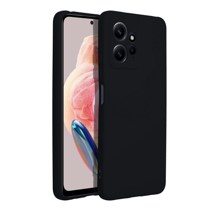 XIAOMI Redmi Note 12 4G Case Silicone Elegant  Black 