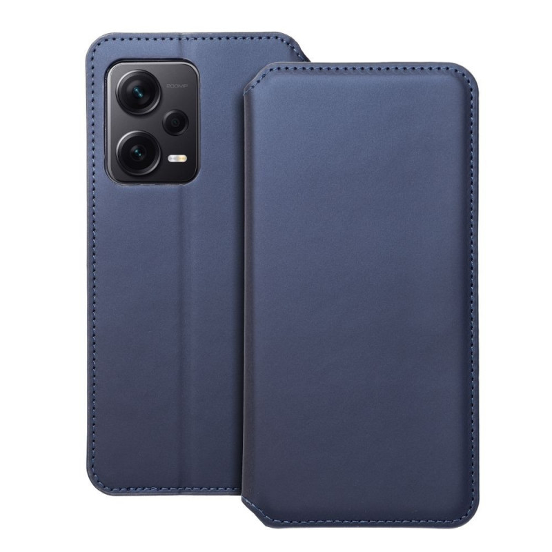 XIAOMI Redmi Note 12 Pro Plus 5G Wallet Cases Dual Pocket book Navy 