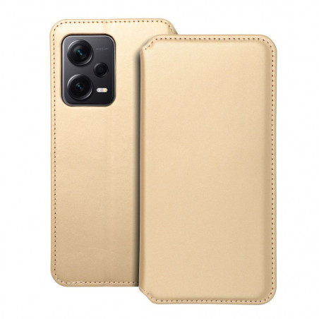 XIAOMI Redmi Note 12 Pro Plus 5G Wallet Cases Dual Pocket book Gold 