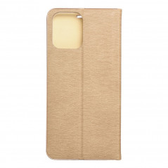 XIAOMI Redmi 12 Wallet Cases LUNA Book Gold Elegant  Gold