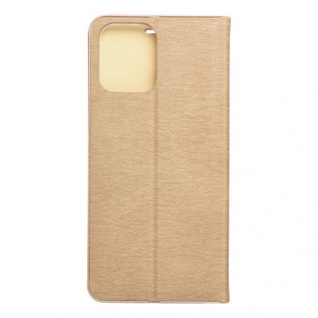 XIAOMI Redmi 12 Wallet Cases LUNA Book Gold Elegant  Gold