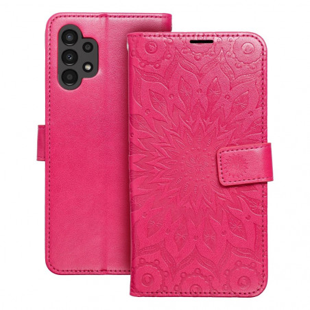 Samsung Galaxy A13 LTE Wallet Cases MEZZO Book Mandala  Magenta 