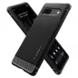 Google Pixel 7a Case Spigen Armor Carbon Fibre, Elegant  Black