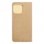 Apple iPhone 15 Pro Max Wallet Cases LUNA Book Gold Elegant  Gold 