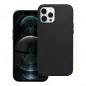 Apple iPhone 12 Pro Max Case Leather Mag Cover Elegant  MagSAFE  Black 