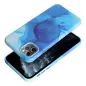 Apple iPhone XS Max Case Leather Mag Cover Elegant  MagSAFE  Blue splash 