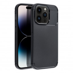 Apple iPhone 14 Pro Case Carbon premium Elegant  Black 