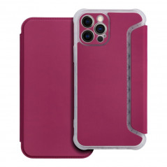 Apple iPhone 12 Pro Wallet Cases Piano Book Magenta 