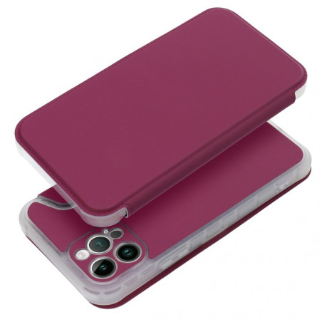 Apple iPhone 12 Pro Wallet Cases Piano Book Magenta 