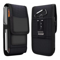 Apple iPhone 11 Univerzálne puzdro, Flip holsters Vertical Belt Holster OXFORD Black 