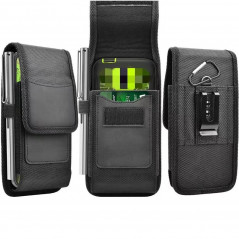 Apple iPhone 12 Pro Univerzálne puzdro, Flip holsters Vertical Belt Holster OXFORD Black 