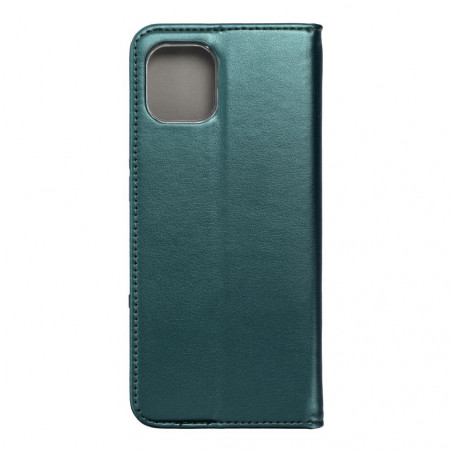 Samsung Galaxy A03 Wallet Cases Smart Magneto book Dark green 