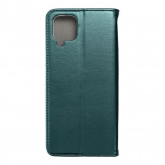 Samsung Galaxy M12 Wallet Cases Smart Magneto book Dark green 