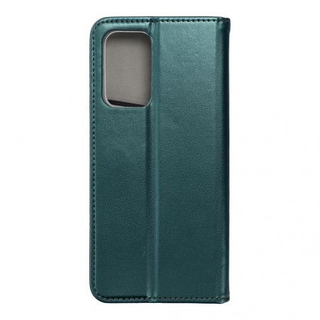 Samsung Galaxy A53 5G Wallet Cases Smart Magneto book Dark green