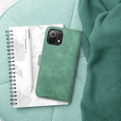 XIAOMI Redmi Note 11 Wallet Cases TENDER Book Green 