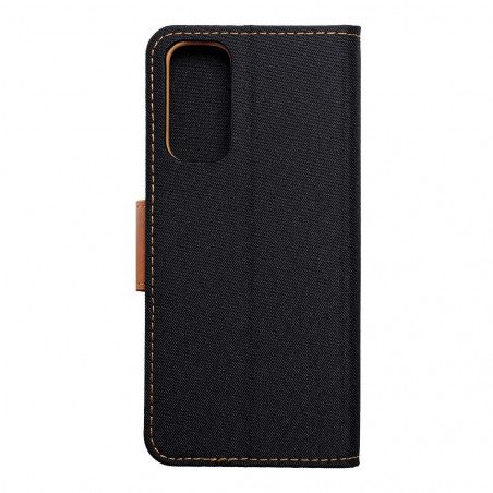 XIAOMI Redmi Note 11S Wallet Cases CANVAS Book Black 