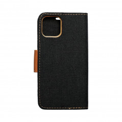 XIAOMI Redmi Note 11S Wallet Cases CANVAS Book Black 