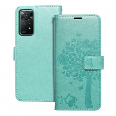 XIAOMI Redmi Note 11 Pro Wallet Cases MEZZO Book Tree  Green