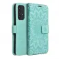 Samsung Galaxy A33 Wallet Cases MEZZO Book Mandala  Green 