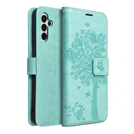 Samsung Galaxy A13 LTE Wallet Cases MEZZO Book Tree  Green 