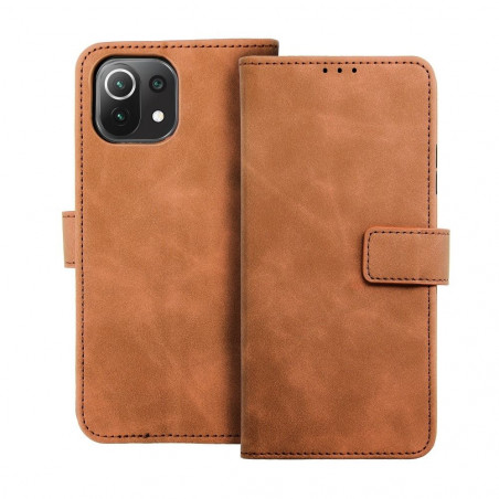 XIAOMI Poco M4 Pro 5G Wallet Cases TENDER Book Brown 