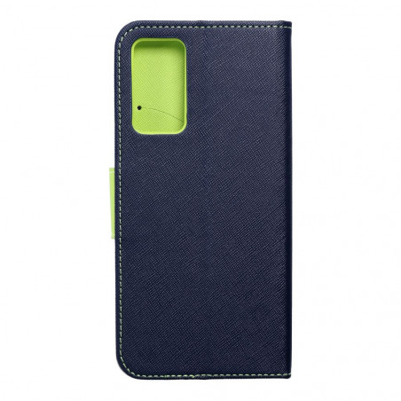 XIAOMI Redmi Note 11 Pro Wallet Cases Fancy Book Navy / Lime 