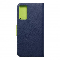 XIAOMI Redmi Note 11 Pro Plus 5G Wallet Cases Fancy Book Navy / Lime 