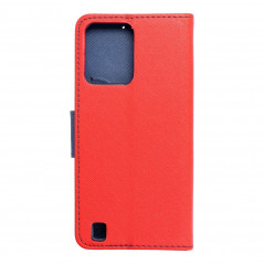 realme C31 Wallet Cases Fancy Book Red / Navy 