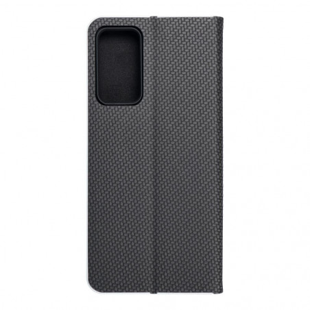 XIAOMI Redmi Note 11 Pro Wallet Cases LUNA Book Carbon Carbon Fibre, Elegant  Black 