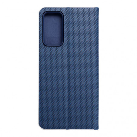 XIAOMI Redmi Note 11 Pro Wallet Cases LUNA Book Carbon Carbon Fibre, Elegant  Blue 