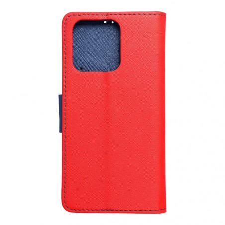 XIAOMI Redmi 10C Wallet Cases Fancy Book Red / Navy 