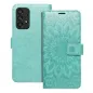 Samsung Galaxy A53 5G Wallet Cases MEZZO Book Mandala  Green 