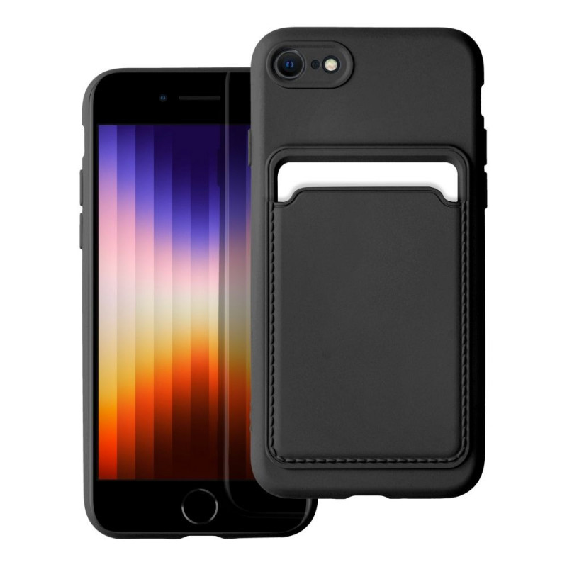 Apple iPhone 7 Case Card Black 