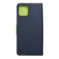 Samsung Galaxy A03 Wallet Cases Fancy Book Navy / Lime 