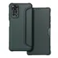 XIAOMI Redmi Note 11 Wallet Cases Razor Book Carbon Fibre, Carbon pattern  Dark green 