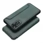 XIAOMI Redmi Note 11 Wallet Cases Razor Book Carbon Fibre, Carbon pattern  Dark green 