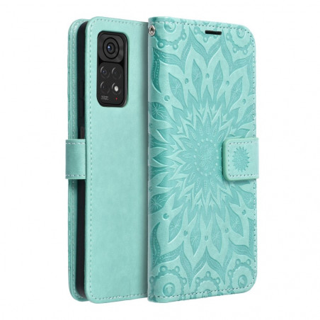 XIAOMI Redmi Note 11 Pro Wallet Cases MEZZO Book Mandala  Green 