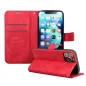 Apple iPhone 13 Pro Wallet Cases MEZZO Book Red 